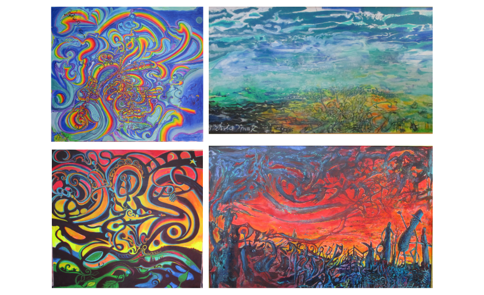 colorful abstract paintings