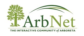 green tree with text in dark and light green ArbNet The Interactive Community of Arboreta